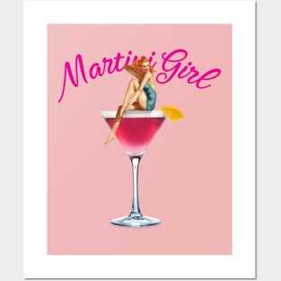 Martini Girl Posters and Art